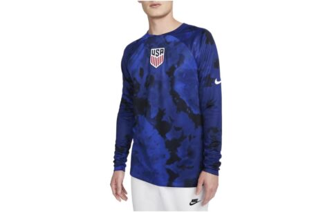 Nike Soccer Jerseys Men’s Blue Moderate Straight Fit