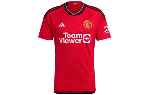 Adidas Manchester United Manchester United Soccer Jersey Men's Red