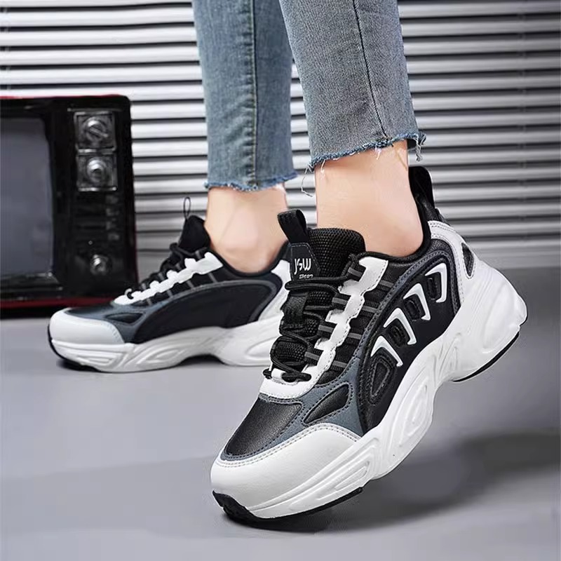 JSWEI Slip Resistant Abrasion Resistant Cushioning Low top Casual Running Shoes Women’s