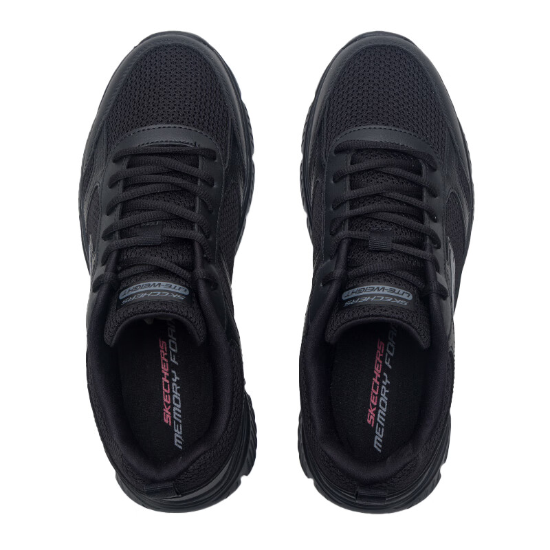 Skechers BURNS 2.0 Abrasion Resistant Breathable Running Shoes Men’s Black
