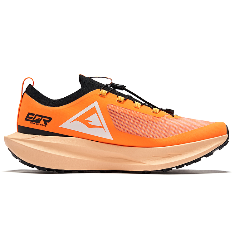 Erke Mugen PRO Running Shoes Men’s Low Top Orange Black White