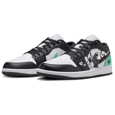 Jordan Air Jordan 1 Vintage Basketball Shoes Men’s Low Top Green/White