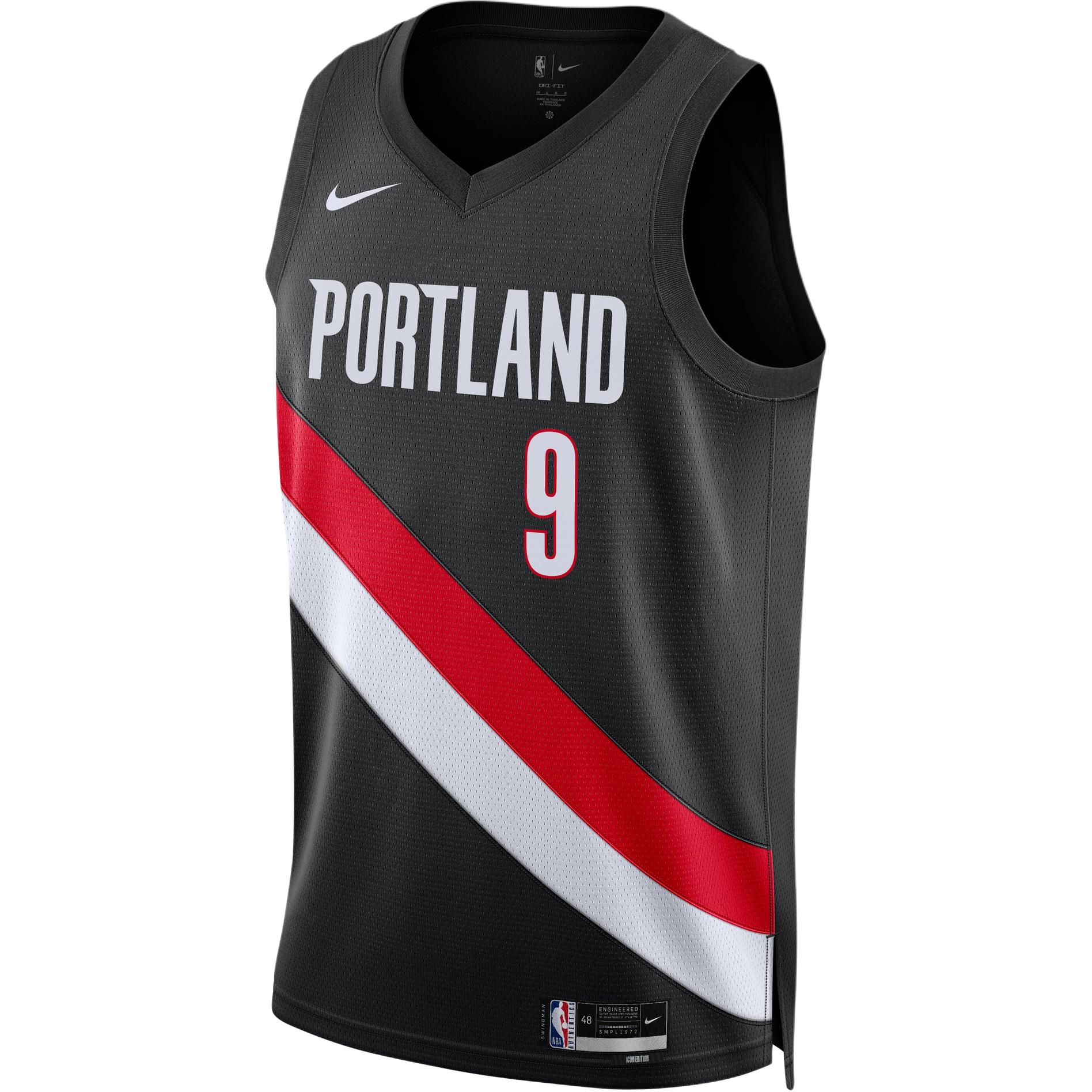 Nike Damian Lillard Portland Trail Blazers Icon Edition Men’s Nike Dri-FIT Nba Swingman Jersey