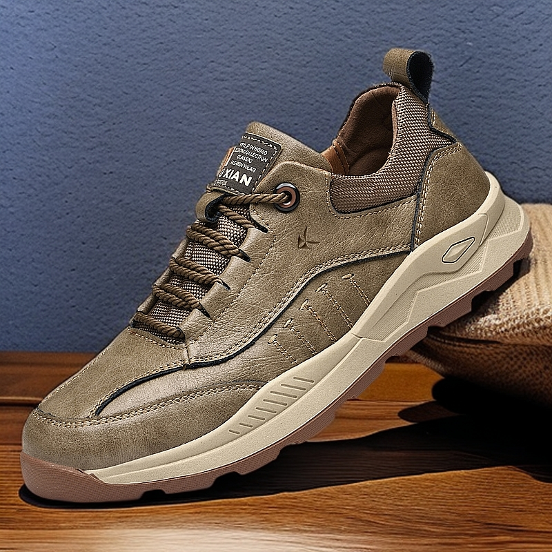 ZANSITE Cow Split Leather Low top Mountaineering Shoes Men’s