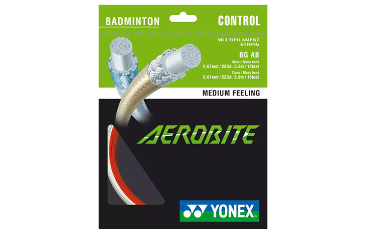 YONEX Badminton Racket Strings Vertical Line 0.67mm Horizontal Line 0.61mm String Gauge 23 None Lbs String Tension