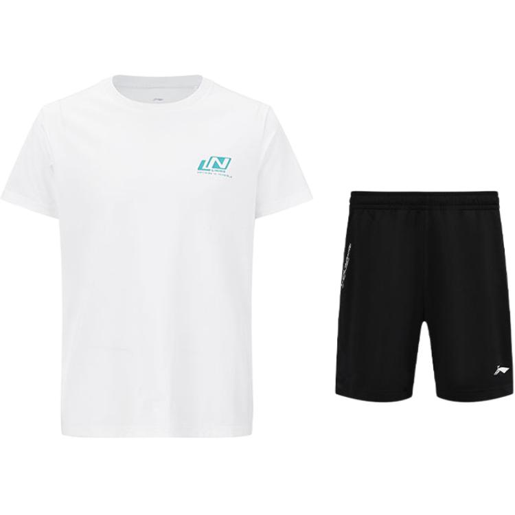 Li Ning Casual Sportswear Unisex White Black