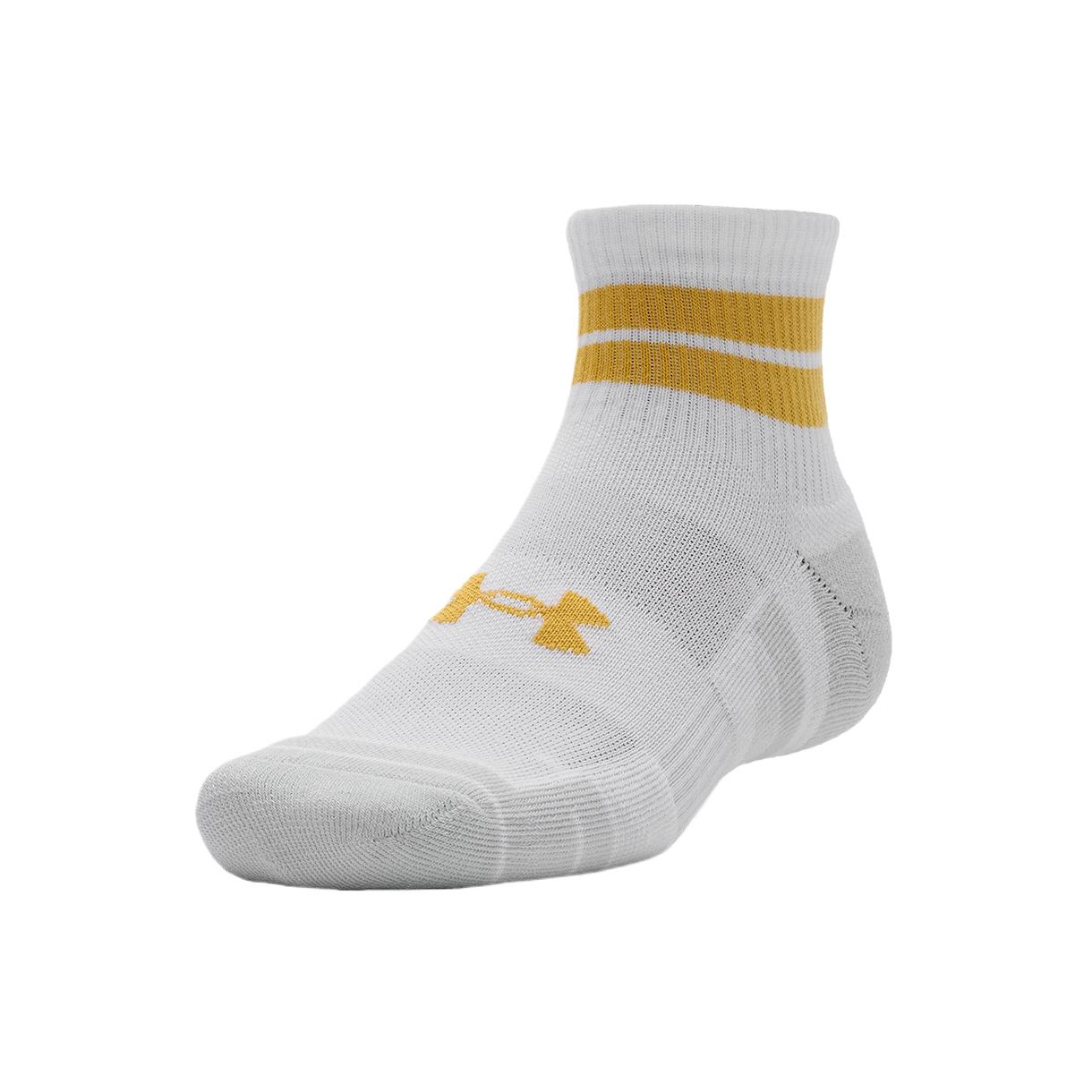 Under Armour PerformanceTech Crew Socks Unisex 3 Pack White