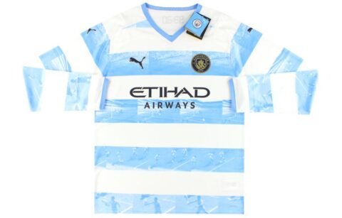 PUMA Manchester City Soccer Jersey Unisex Blue
