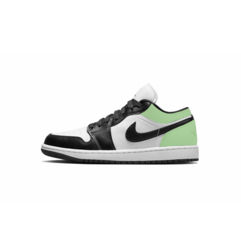 Jordan Air Jordan 1 Cushioning Slip Resistant Low top Vintage Basketball Shoes Women’s Lime