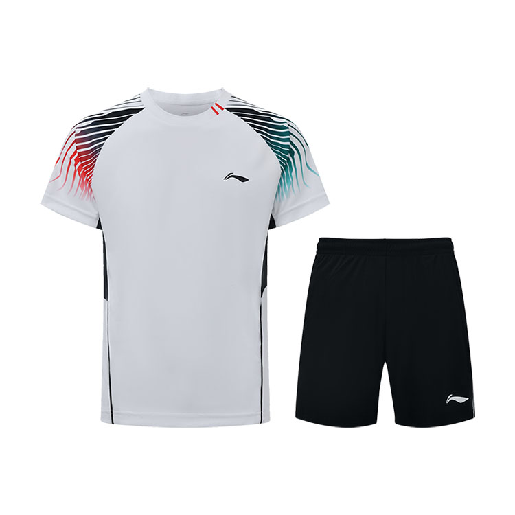 Li Ning Badminton Collection Casual Sportswear Unisex White Black