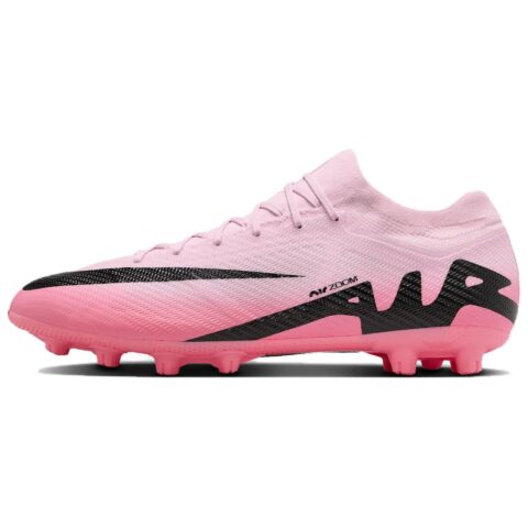 Nike Mercurial Vapor 15 HG Hard Ground Soccer Shoes Unisex Pink Black