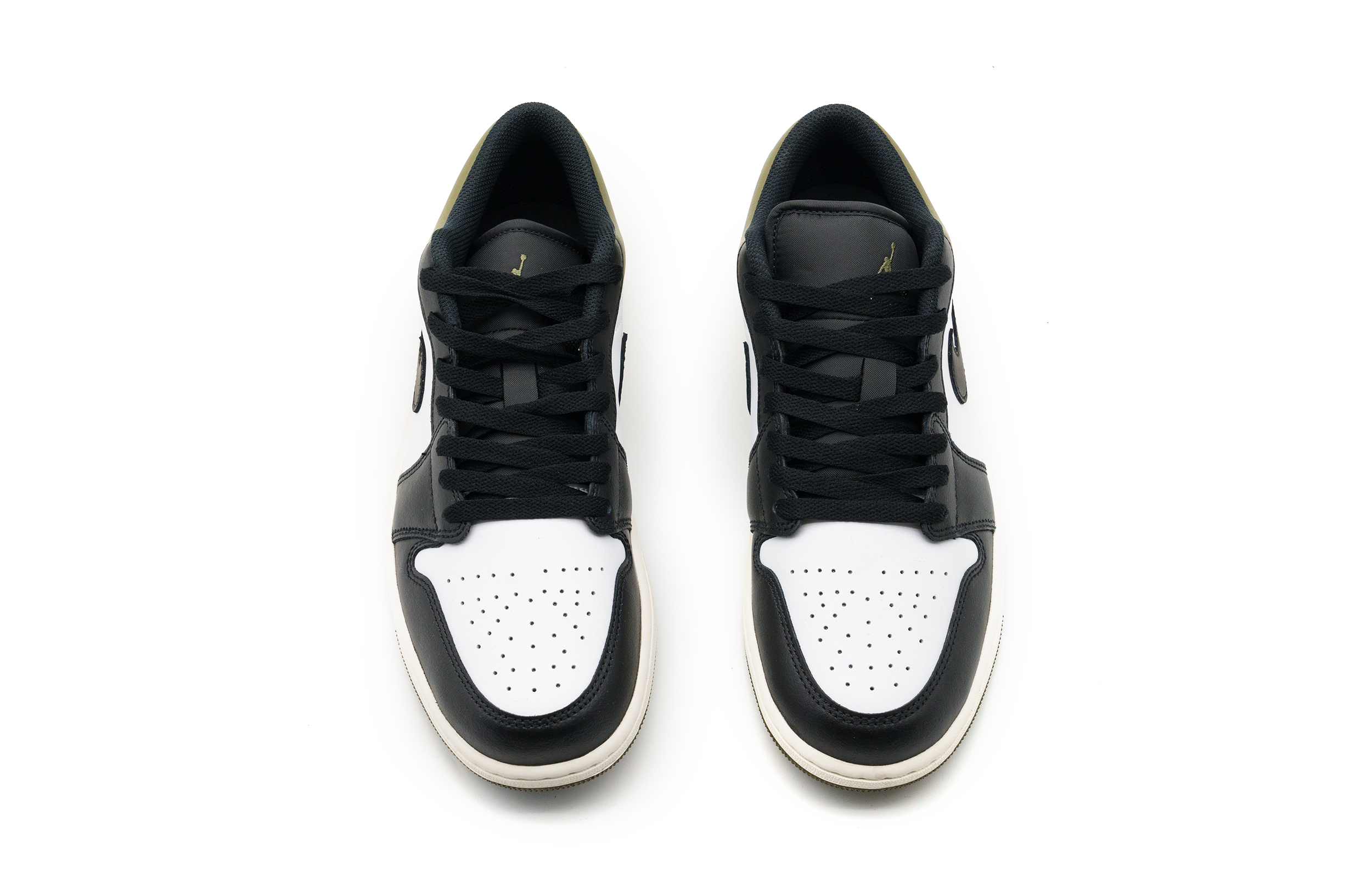 Jordan Air Jordan 1 Vintage Basketball Shoes Unisex Low Top White
