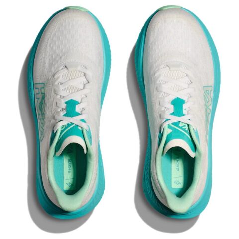 HOKA ONE ONE MACH 6 Textile, Synthetic Leather Slip Resistant Abrasion Resistant Low top Running Shoes Women’s