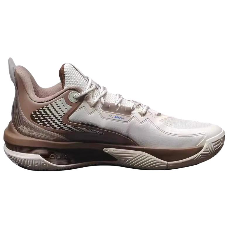 361° Cushioning Slip Resistant Low top Basketball Shoes Men’s White Umber