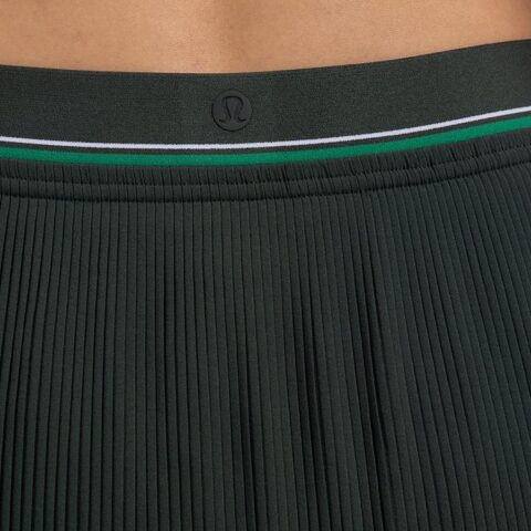 Lululemon SwiftLuxtreme™ Logo Waist Tennis Skirt Women’s Rainforest Green