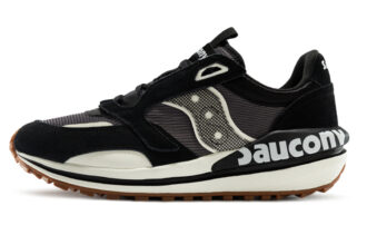 Saucony Jazz Layer Classic Vintage Low top Running Shoes Men's Black