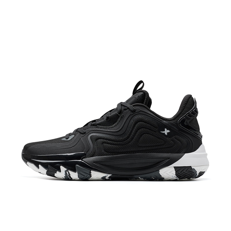 XTEP Slip Resistant Support Low top Basketball Shoes Men’s Black