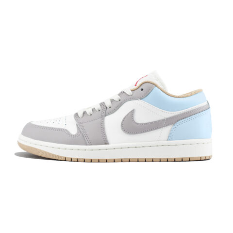 Jordan Air Jordan 1 LOW’Sail’ Abrasion Resistant Low top Vintage Basketball Shoes Men’s Black Blue