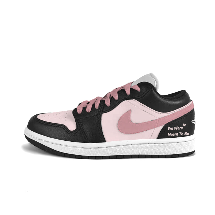 Jordan Air Jordan 1 Slip Resistant, Abrasion Resistant, Lightweight Low top Vintage Basketball Shoes Women’s Black