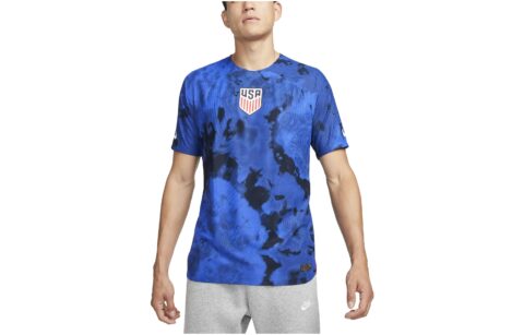 Nike Soccer Jerseys Men’s Blue Moderate Straight Fit