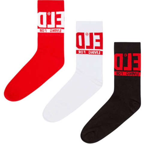DIESEL Crew Socks Unisex 3 Pack
