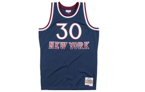 Mitchell Ness Basketball Jersey Men’s Royal Blue