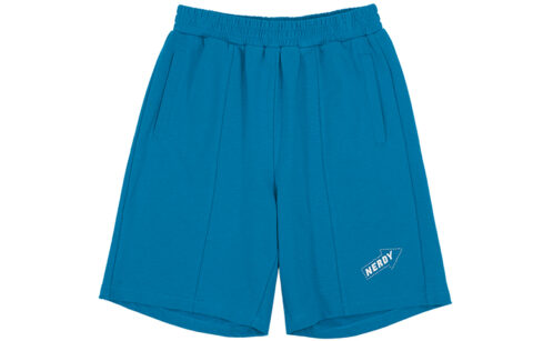 NERDY Loose Fit Shorts Unisex Blue