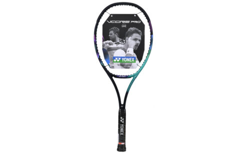 YONEX VCORE PRO 280g Racket Weight 100 Square Inches Head Size Black Green Unisex Full Carbon Tennis Rackets
