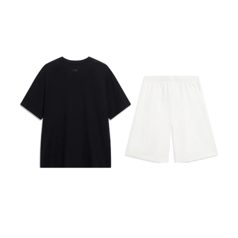 Li Ning Casual Sportswear Unisex Black+White