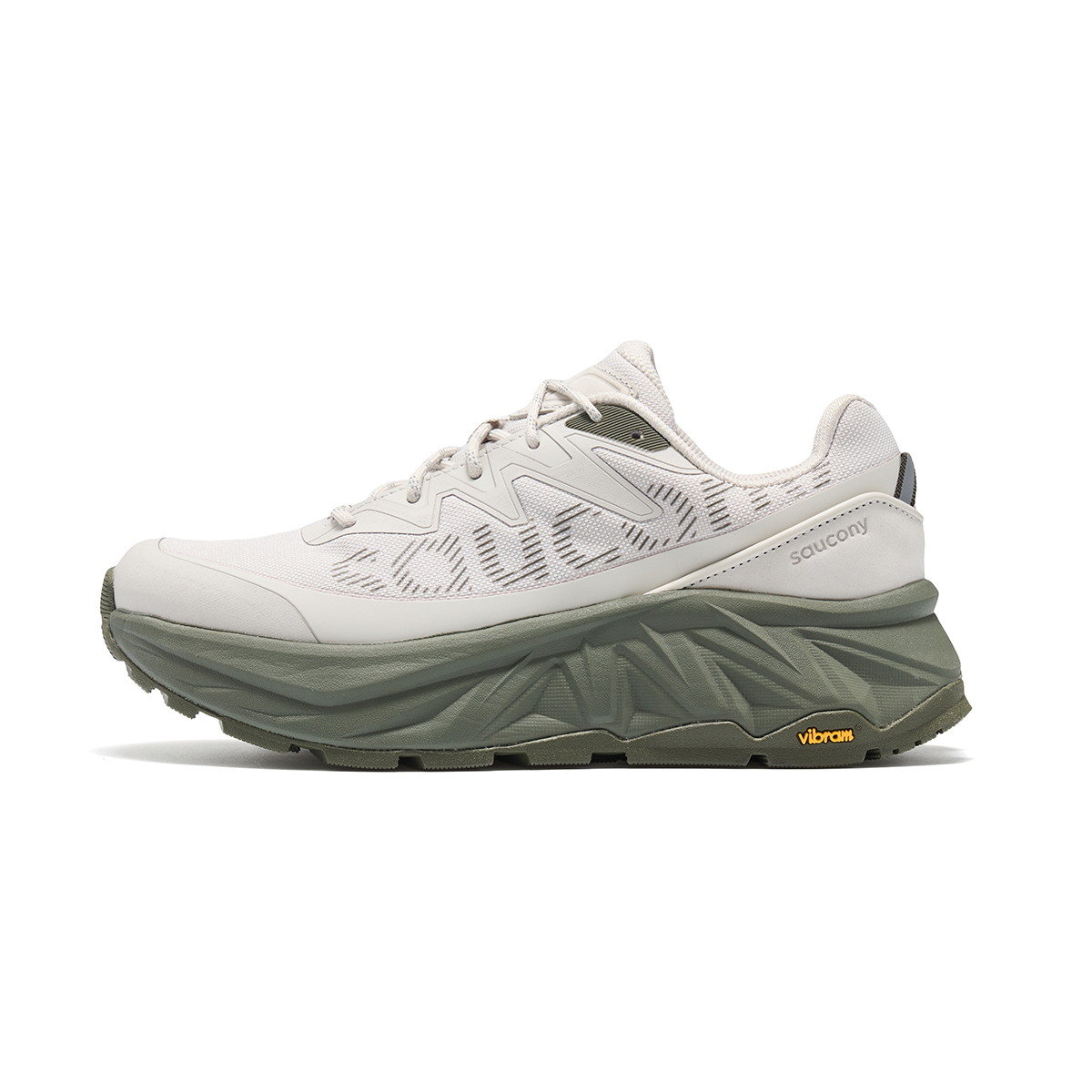 Saucony TRIGON ULTRA Speed Mid top Running Shoes Unisex Gray