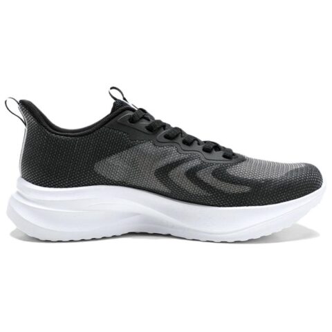 QIAODAN Speed Slip Resistant Abrasion Resistant Low top Casual Training Running Shoes Men’s Black Coal Gray