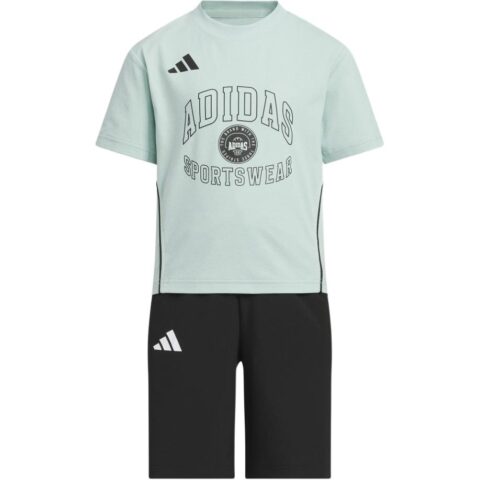 Adidas Casual Sportswear ClimacoolSportswear Light Green/Black Children Aged 3 7 Years Old