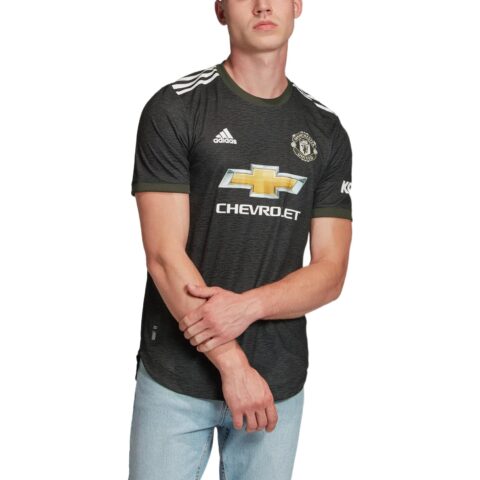 Adidas Manchester United Soccer Jerseys Men’s Green Moderate Straight Fit