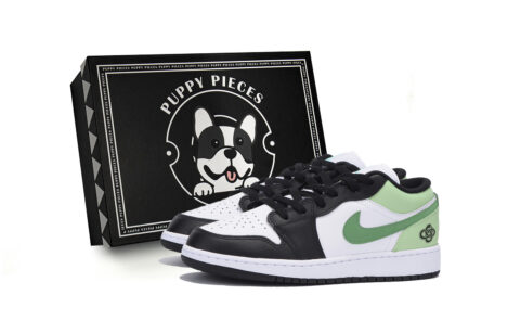 Jordan Air Jordan 1 Vintage Basketball Shoes Men’s Low Top Black Green