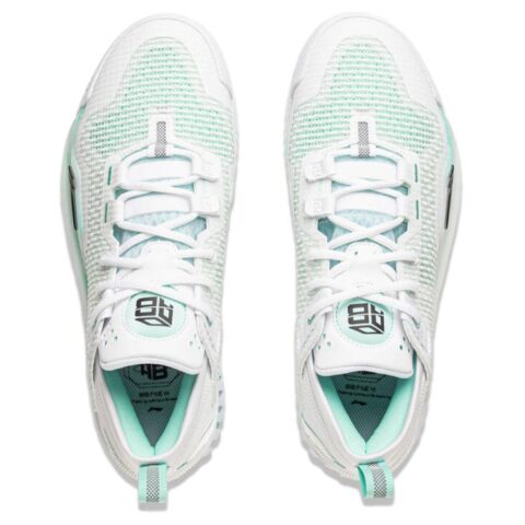 Li Ning BadFive 3 Low Cushioning, Wear Resistant Low top Basketball Shoes Men’s Standard White