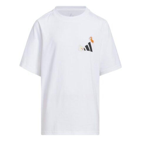 Adidas Casual Sportswear White Black Children Aged 3 7 Years Old