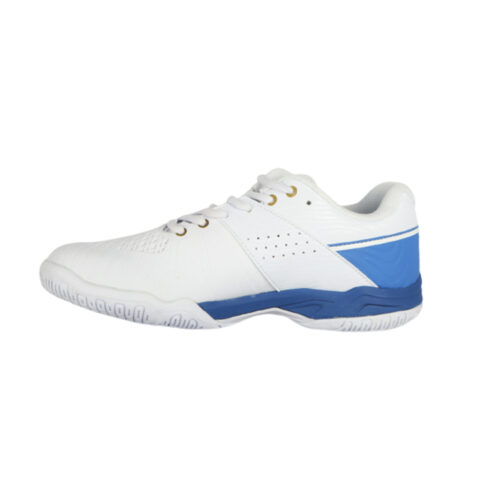Victor x FZ FORZA Cushioning Slip Resistant Breathable Low top Badminton Shoes Men’s White Royal Blue