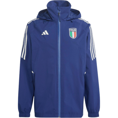 Adidas PerformanceItaly CONDIVO 22 RAIN JACKET Soccer Jersey Men’s Dark Blue
