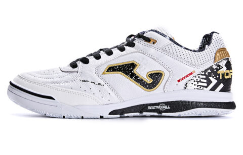 Joma Synthetic Leather Slip Resistant Abrasion Resistant Soccer Shoes Men’s White