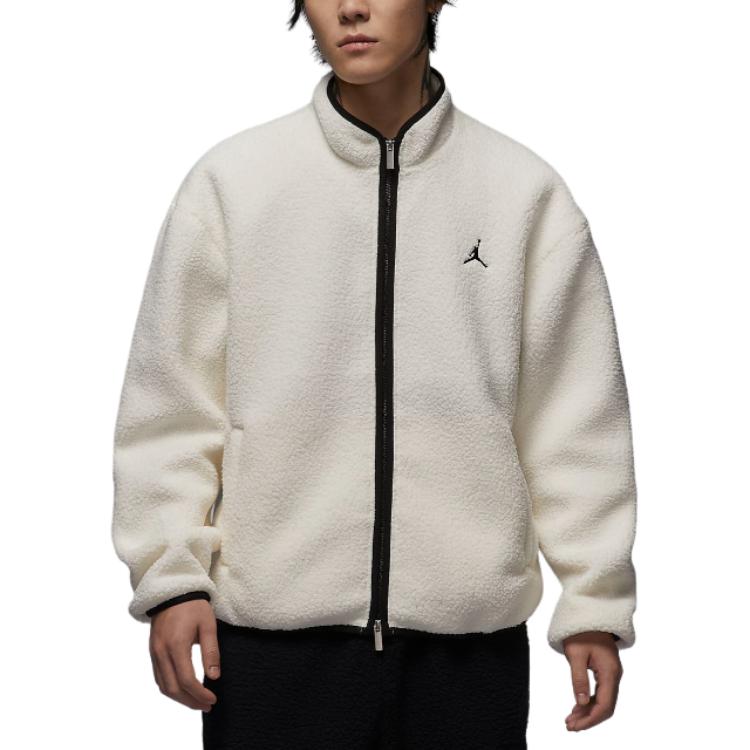Jordan Flight Fleece Clothing Men’s Sail White
