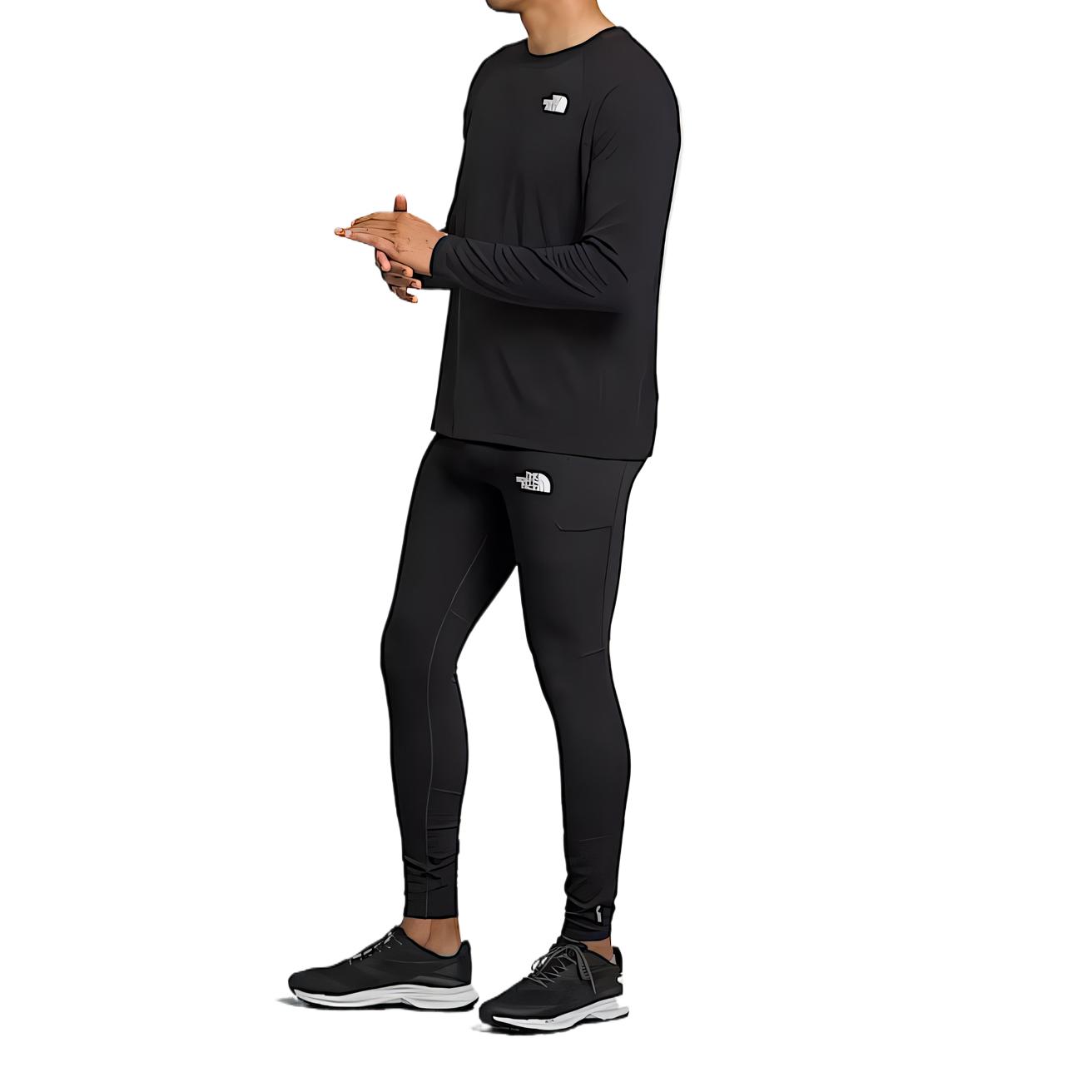 THE NORTH FACE Men’s Winter Warm Pro Tights Sports Pants Men’s Black