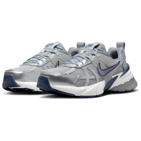 Nike V2K Run Wolf Grey Midnight Navy