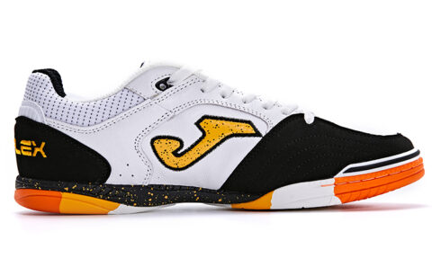 Joma IC/in Slip Resistant, Abrasion Resistant, Lightweight Soccer Shoes Men’s White Black Orange