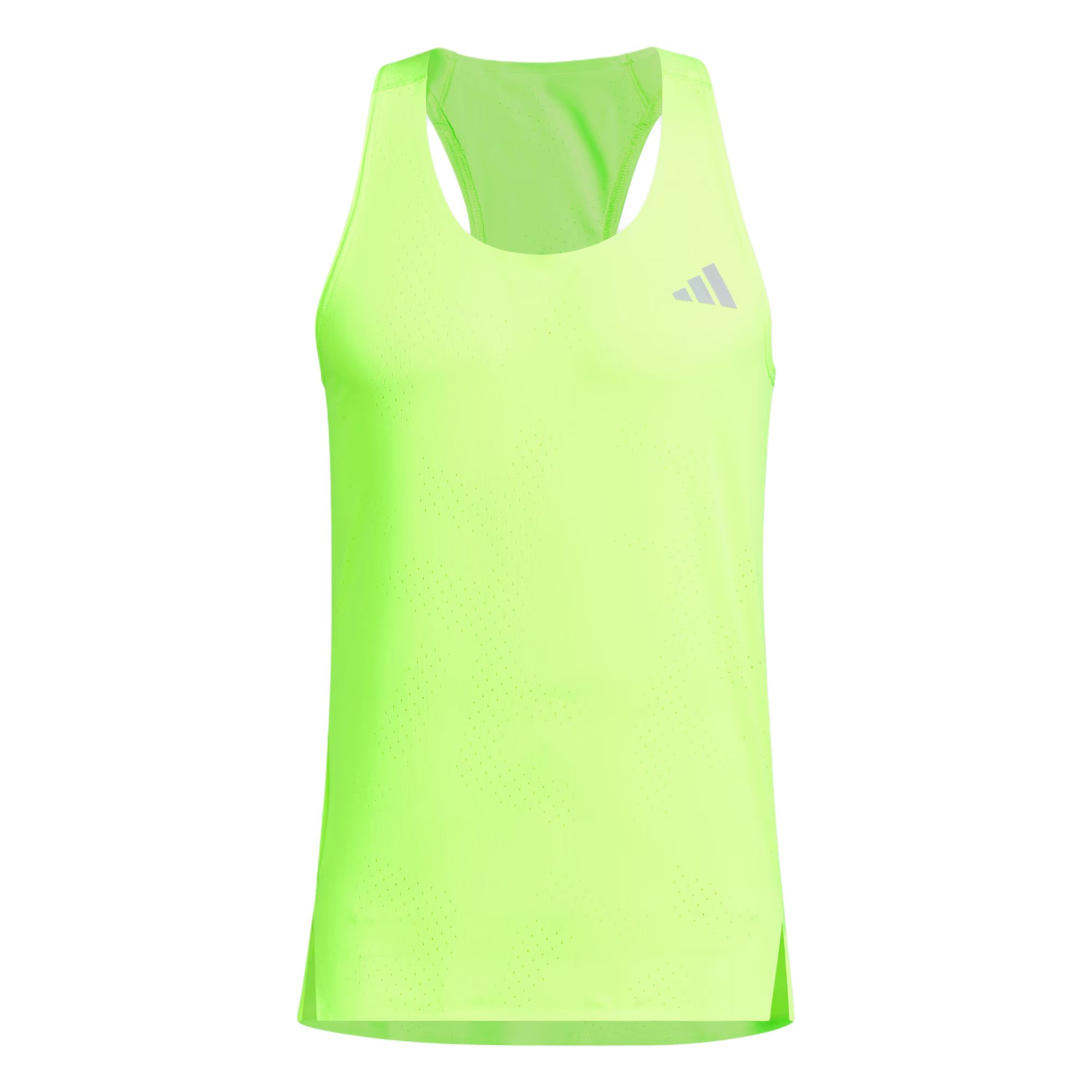 Adidas Running Tank Top Unisex Bright Lemon/Dark Silver Gray
