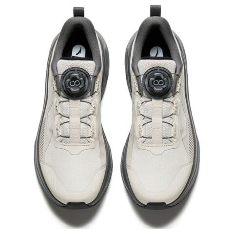 Anta Shen Xing 9Pro Slip Resistant Abrasion Resistant Low top Running Shoes Men’s Beige Gray
