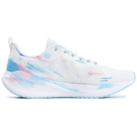 Li Ning Wuyue Cushioning Breathable Low top Casual Running Shoes Men’s Light Blue