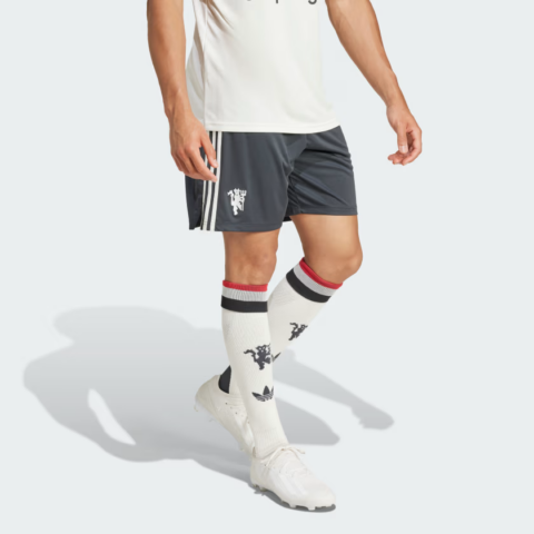 Adidas Originals SS24 Manchester United 24/25 Soccer Bottom Men’s Carbon