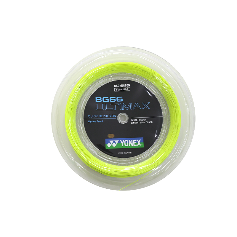 YONEX Badminton Racket Strings High Density Nylon/High Polymer Nylon Everyday Training, Competition Unisex 0.65MM