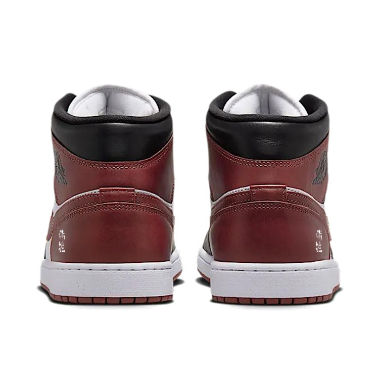 Jordan Air Jordan 1 Vintage Basketball Shoes Unisex High Top Red/Black