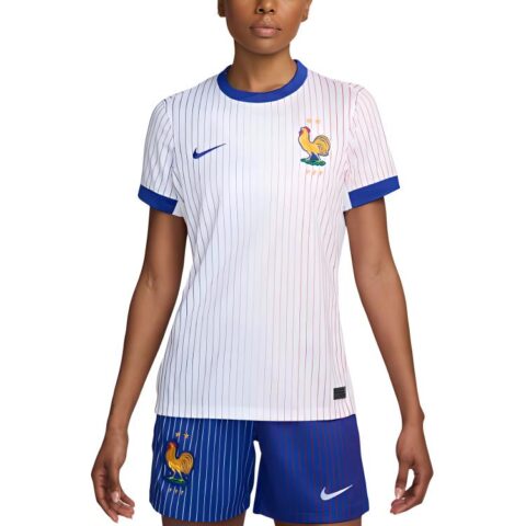 Nike Fff Men’s Team 2024/25 Stadium Away Women’s Nike Dri FIT Soccer Replica Jersey